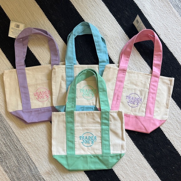 Trader Joe'S Handbags - Trader Joe’s Mini Tote Spring 2026 NEW NWT